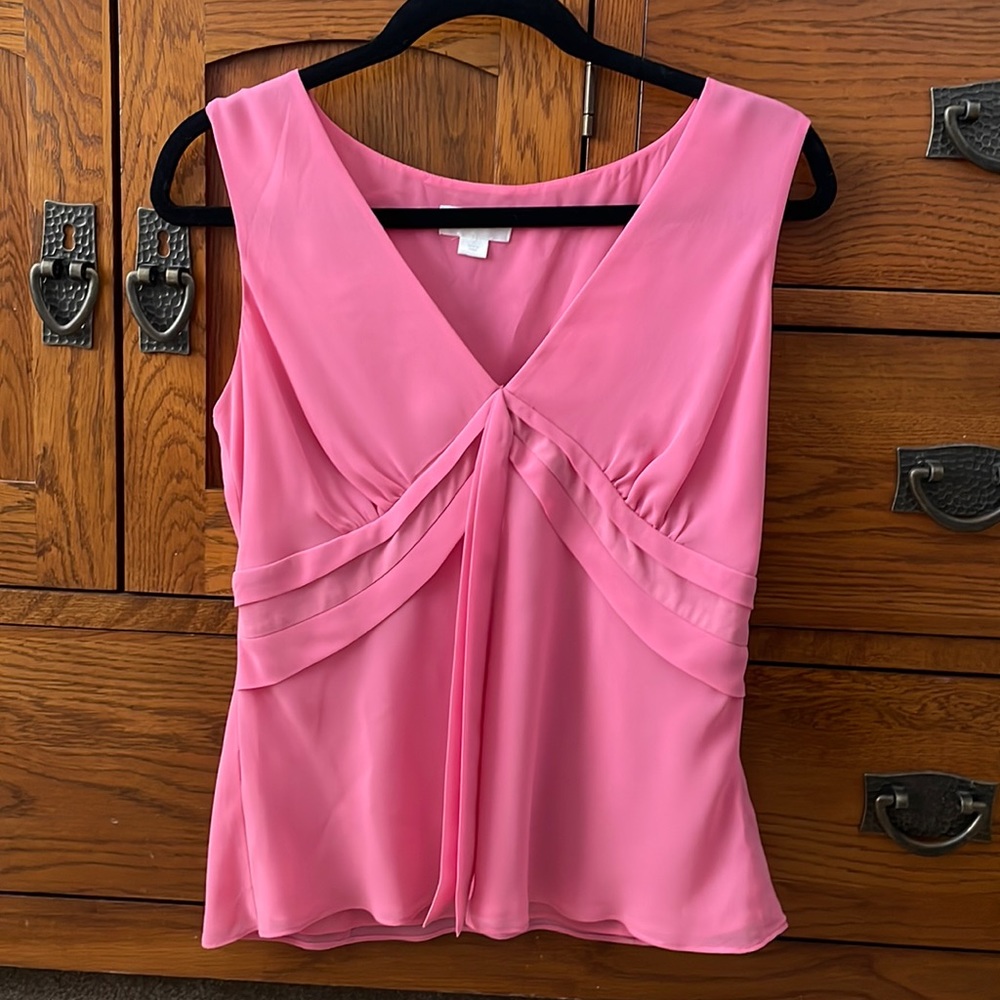 Loft pink blouse size 8. Vintage.